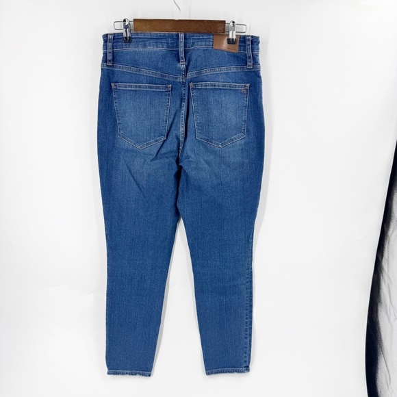 ✅ MADEWELL CURVY HIGH RISE SKINNY CROP Blue Women's Jeans SIZE 29 - Picture 3 of 8